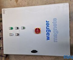 Electro Tramp Iron Magnet with Overhead Rail