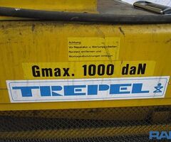 Hydraulic scissor lift table 1,000 kg