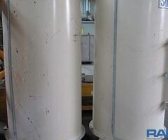 Dust filter with 25 m² filter area