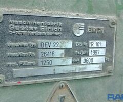 Intensivmischer 1.250 l. / 3.600 kg