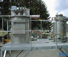 Fließbett-Sprühtrockner (V2A)
