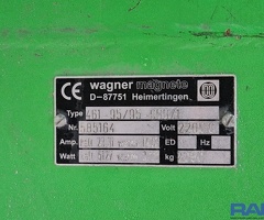 Electric Lifting Magnet with Overhead Track