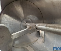Horizontal-Chargenmischer 600 l. in Edelstahlausführung