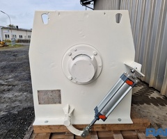 Horizontal-Chargenmischer 600 l. in Edelstahlausführung