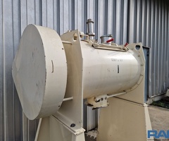 Horizontal-Chargenmischer 300 l. in Edelstahlausführung