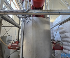 Präzisions-Chargenmischer 2.000 l. in Edelstahl