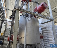 Präzisions-Chargenmischer 2.000 l. in Edelstahl