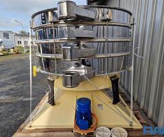 3-Deck Taumelsieb 2.000 mm Ø in Edelstahlausführung